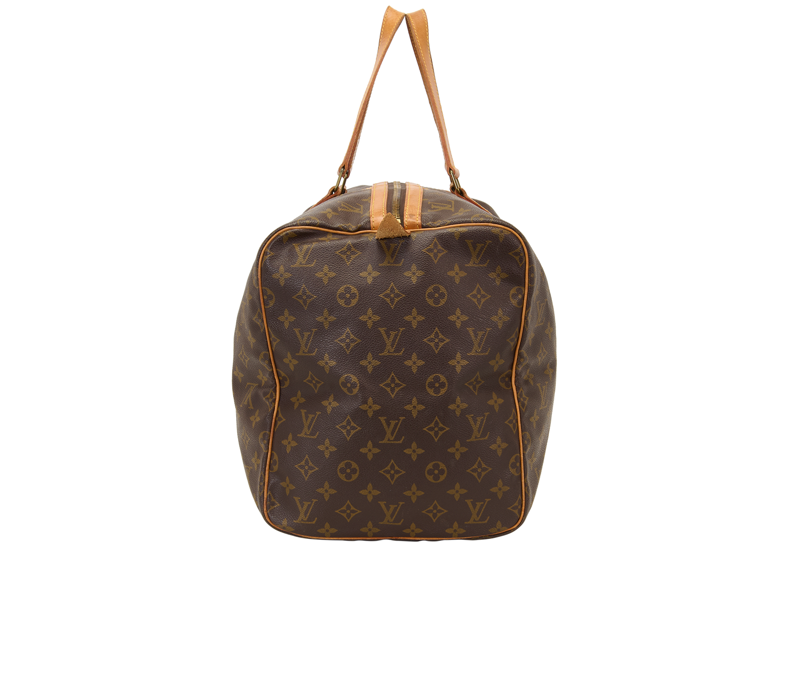 Keepall 55, &pound;750, Handbags, Brown, Canvas, Side view